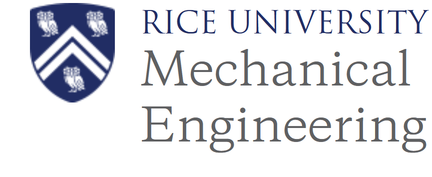 Rice University Mechanical Engineering logo.