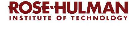 Rose-Hulman Institute of Technology logo. 