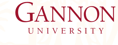 Gannon University logo.