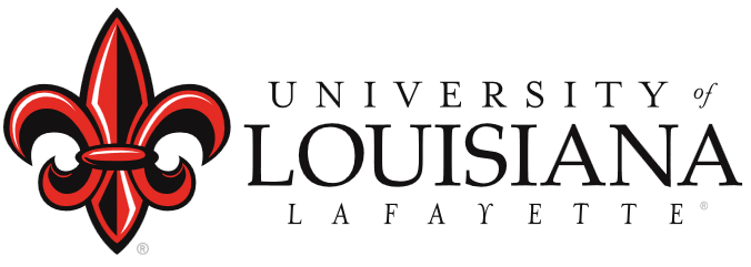 Logo of University of Louisiana at Lafayette.