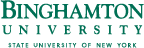 Logo of Binghamton University, State University of New York.