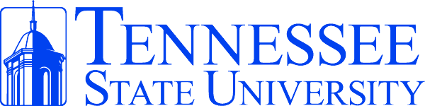 Logo of Tennessee State University.