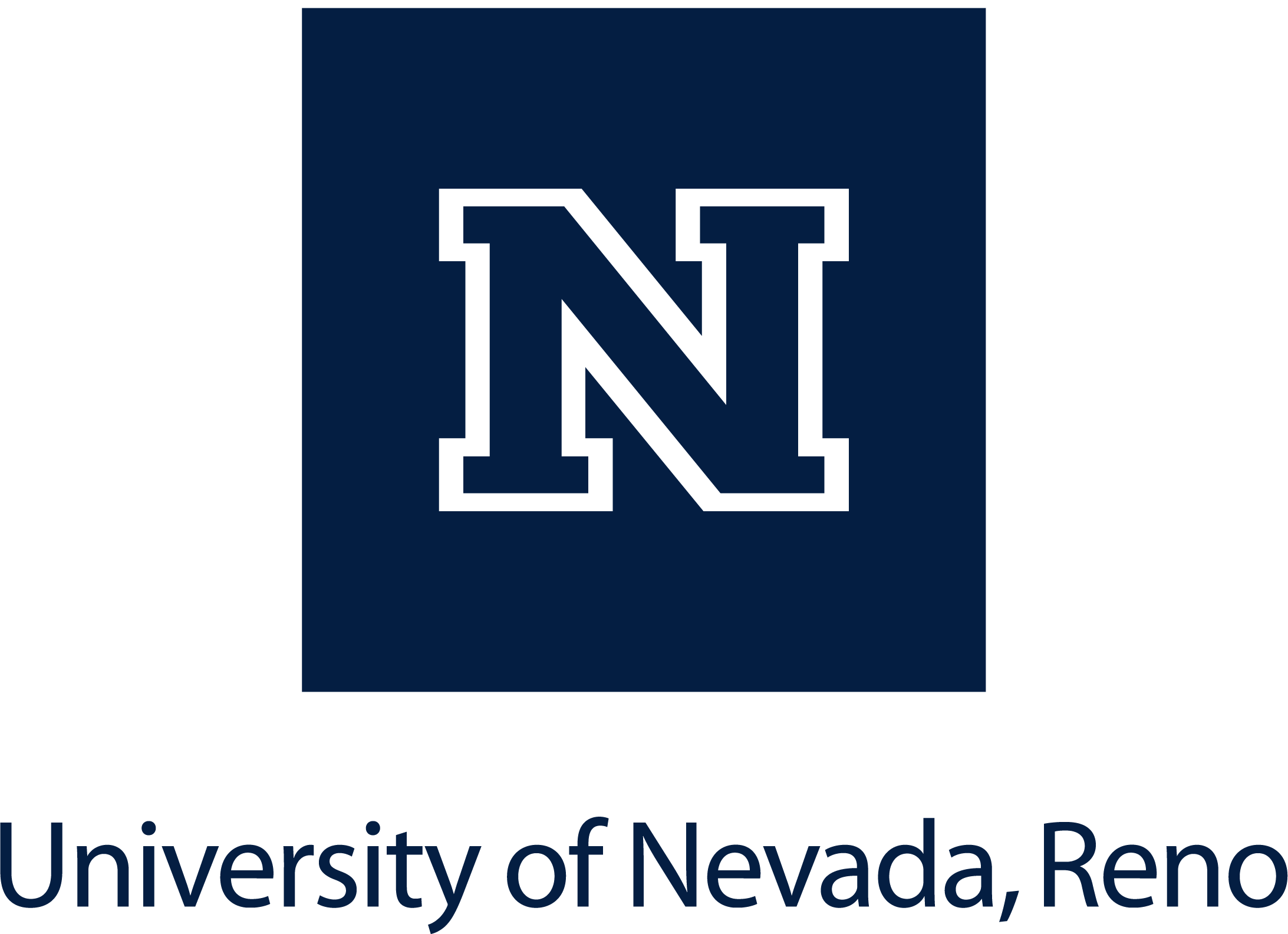 Logo of the University of Nevada, Reno.