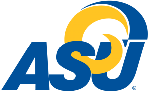 Logo of Angelo State University.