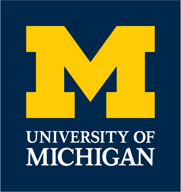 University of Michigan's logo.